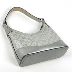 Gucci Shoulder Bag Guccissima Leather Silver — view 2