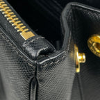 Prada Handbag Galleria 2-Way Saffiano Leather Nero — view 6