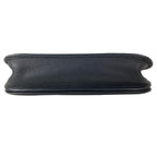 Hermes Shoulder Bag Evelyne PM Black Silver — view 5