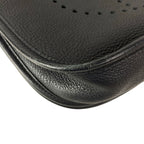 Hermes Shoulder Bag Evelyne PM Black Silver — view 7