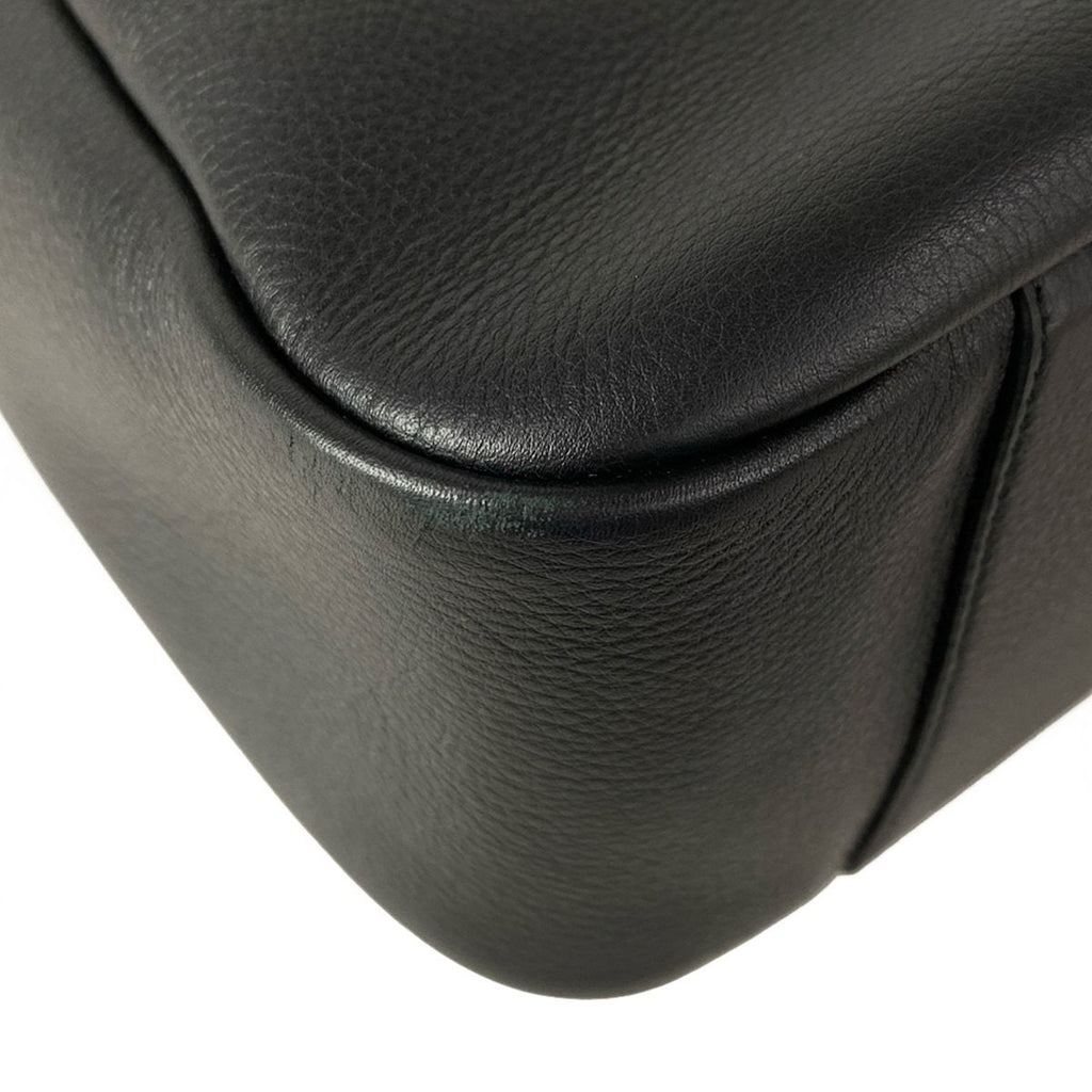 Saint Laurent Paris Shoulder Bag Le 5 a 7 Soft Large Black Leather — view 7