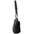Chanel Tote Quilted Black Gold Lambskin — view 2