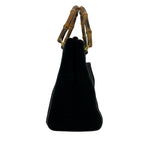 Gucci Handbag Bamboo Black Leather — view 4