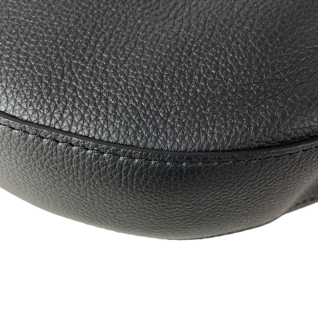 Louis Vuitton Shoulder Bag Lowkey Cookie MM Noir Leather Cowhide — view 7