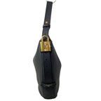 Louis Vuitton Shoulder Bag Lowkey Cookie MM Noir Leather Cowhide — view 2