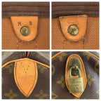 Louis Vuitton Monogram Keepall 50 Brown Gold Boston Bag — view 3