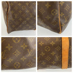 Louis Vuitton Monogram Keepall 50 Brown Gold Boston Bag — view 6