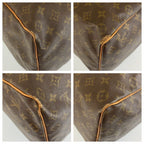 Louis Vuitton Monogram Keepall 50 Brown Gold Boston Bag — view 4