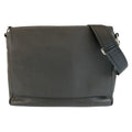 Louis Vuitton Taiga Roman MM Gray Silver Shoulder Bag