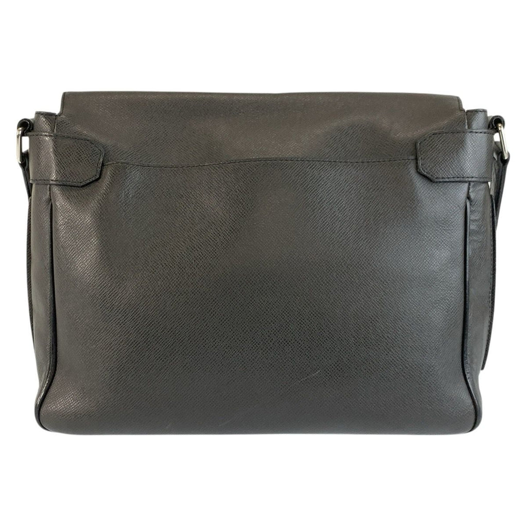 Louis Vuitton Taiga Roman MM Gray Silver Shoulder Bag — view 2