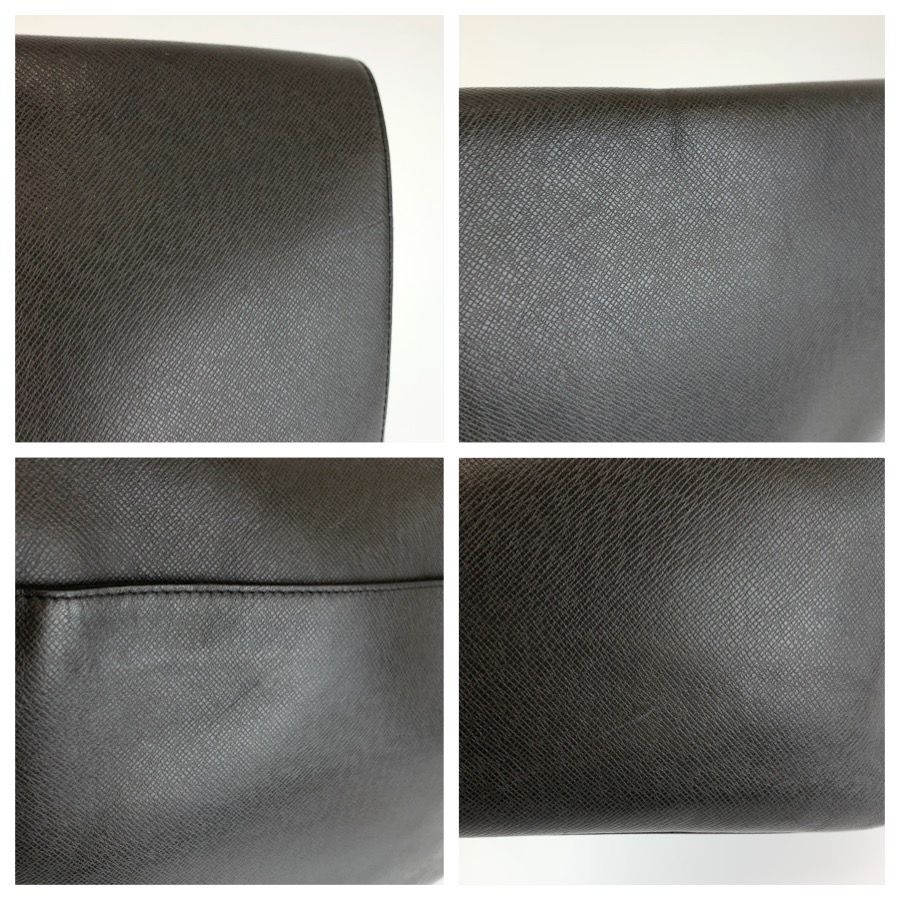 Louis Vuitton Taiga Roman MM Gray Silver Shoulder Bag — view 5