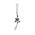 Loewe Raccoon Felt Charm Keychain