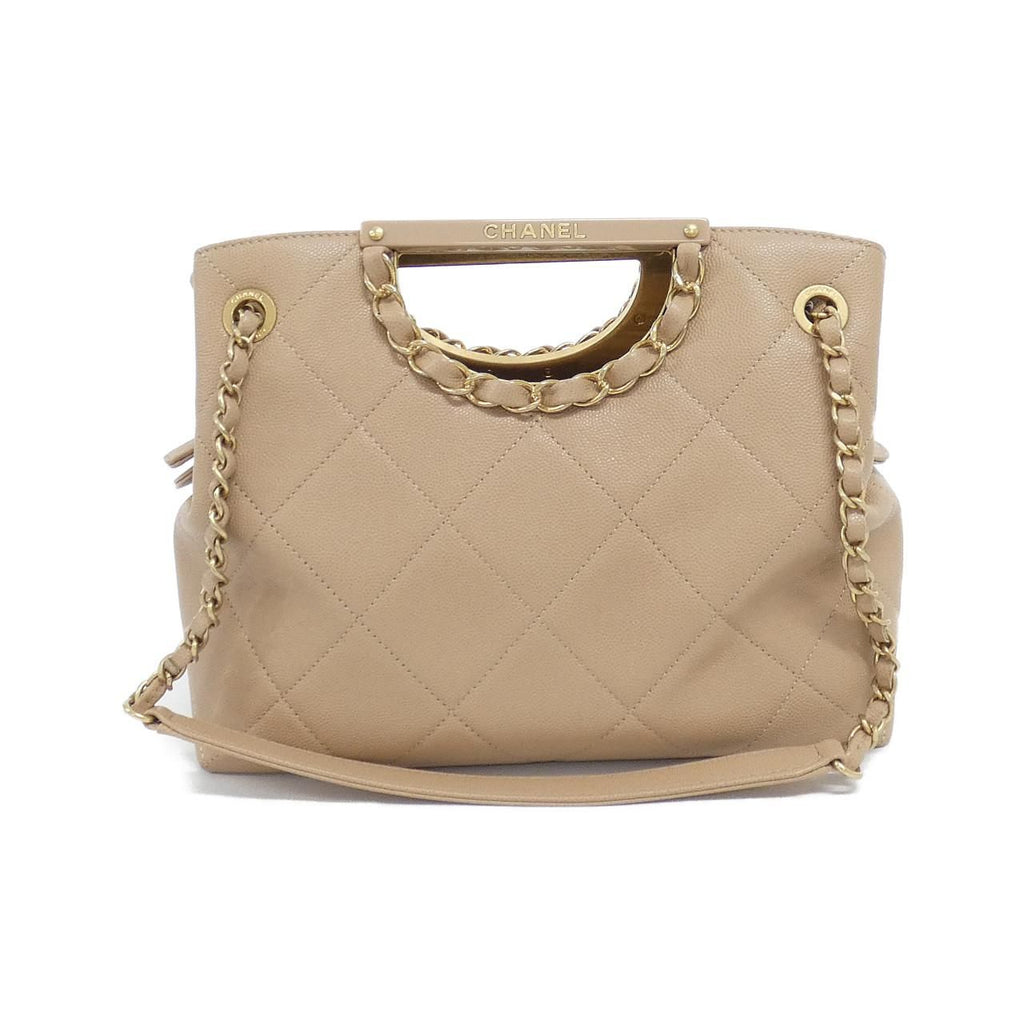 Chanel Shoulder Bag Beige