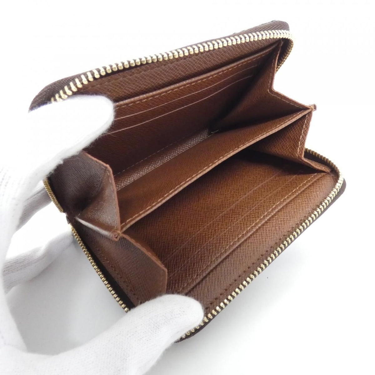 Louis Vuitton Monogram Zippy Coin Purse — view 5