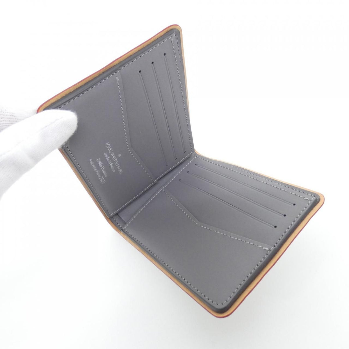 Louis Vuitton Monogram Mirror Portefeuille Slender Billfold Wallet — view 4