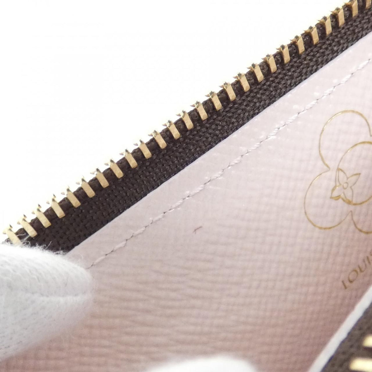 Louis Vuitton Monogram Card Case Romy Coin Purse — view 6