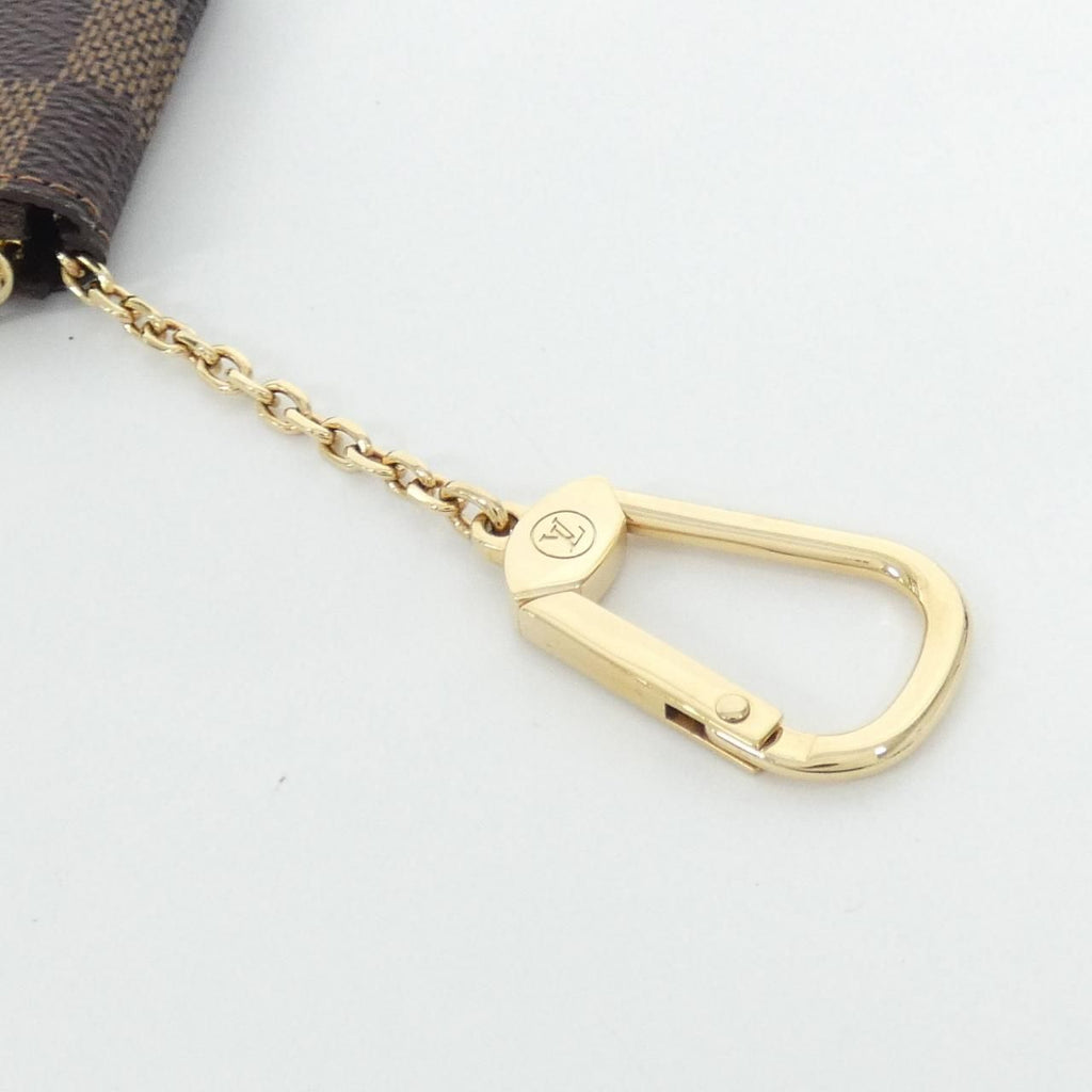 Louis Vuitton Damier Card Key Case Pochette Cles Coin & Key Holder Keychain — view 2