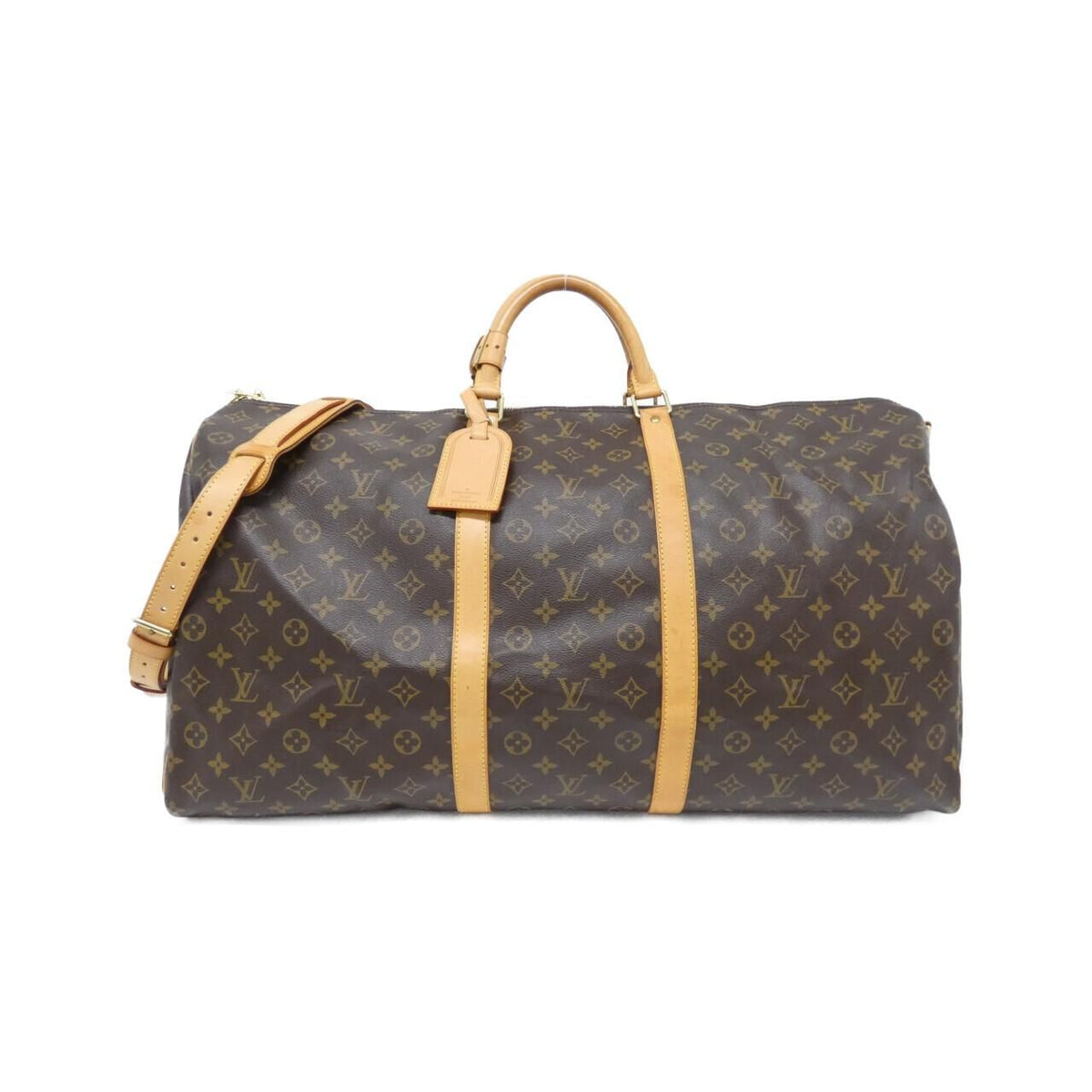 Louis Vuitton Monogram Keepall Bandouliere 60 Boston Bag