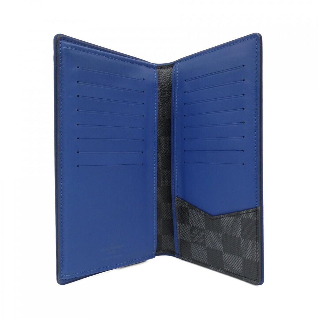 Louis Vuitton Damier Graphite Portefeuille Brazza Wallet — view 2