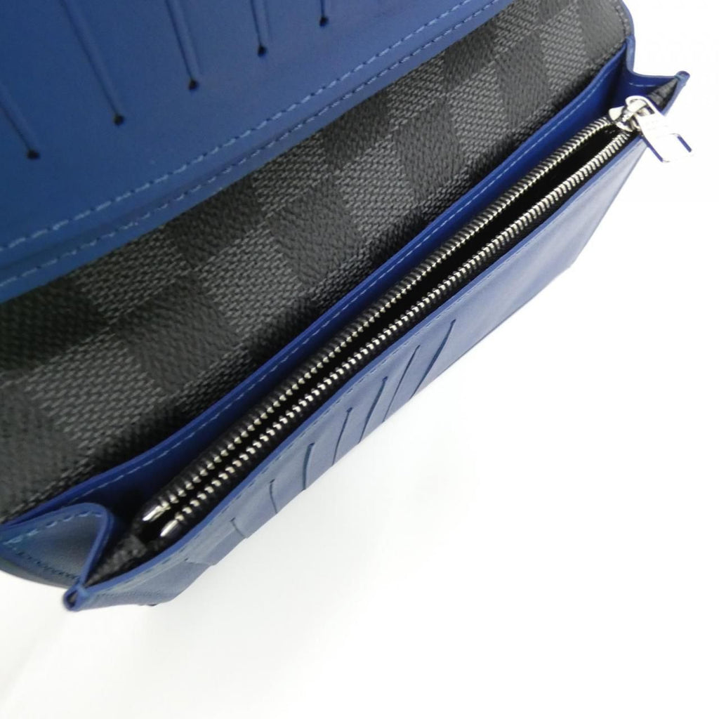 Louis Vuitton Damier Graphite Portefeuille Brazza Wallet — view 3