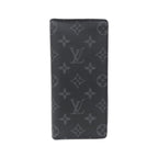 Louis Vuitton Monogram Eclipse Portefeuille Brazza Wallet