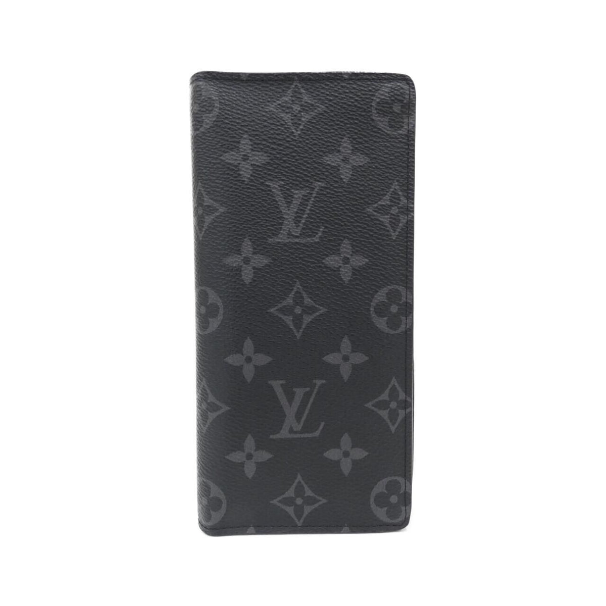 Louis Vuitton Monogram Eclipse Portefeuille Brazza Wallet