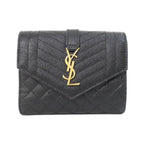 Saint Laurent Wallet Black