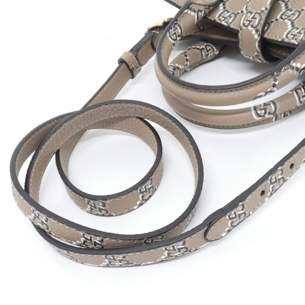 Gucci Aadwh Bag Handbag Beige — view 6