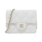 Chanel Timeless Classic Line Chain Clutch Card Holder