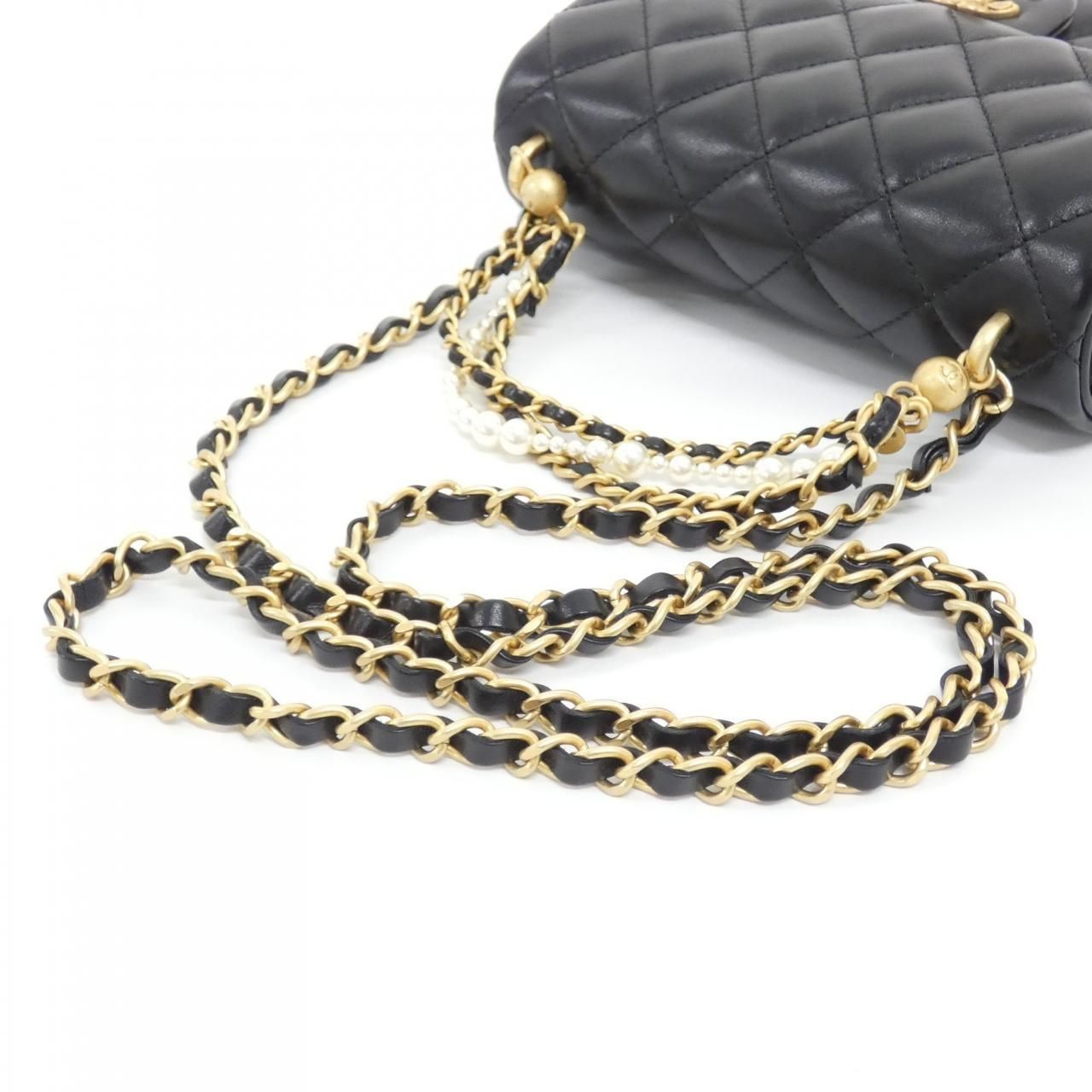 Chanel Bag Handbag Black — view 7