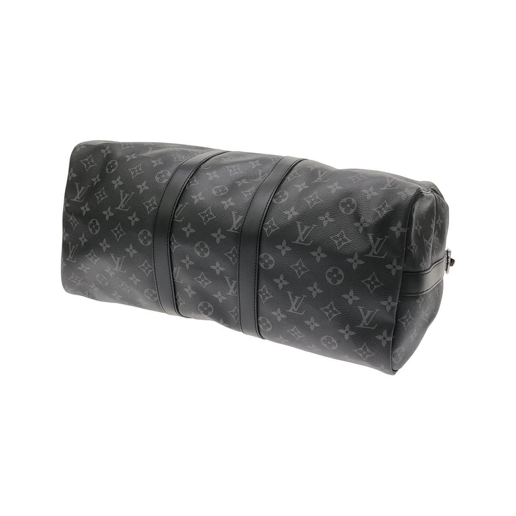 Louis Vuitton Monogram Eclipse Keepall Bandouliere 45 Boston Bag — view 2