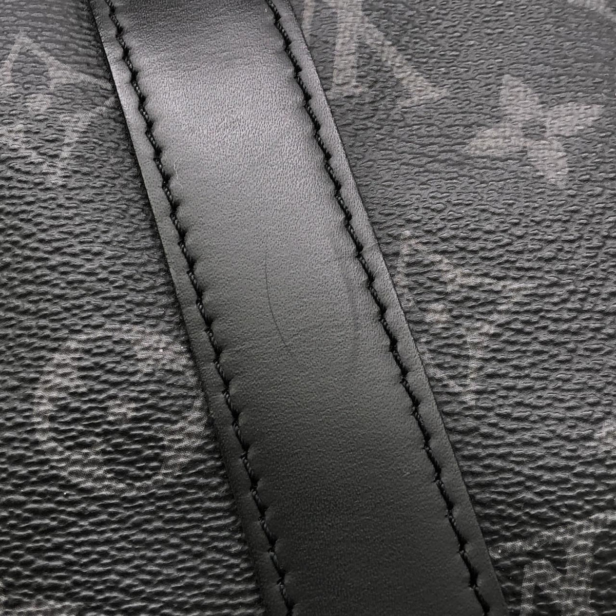 Louis Vuitton Monogram Eclipse Keepall Bandouliere 45 Boston Bag — view 5