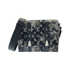 Louis Vuitton Monogram Tapestry Trunk Messenger