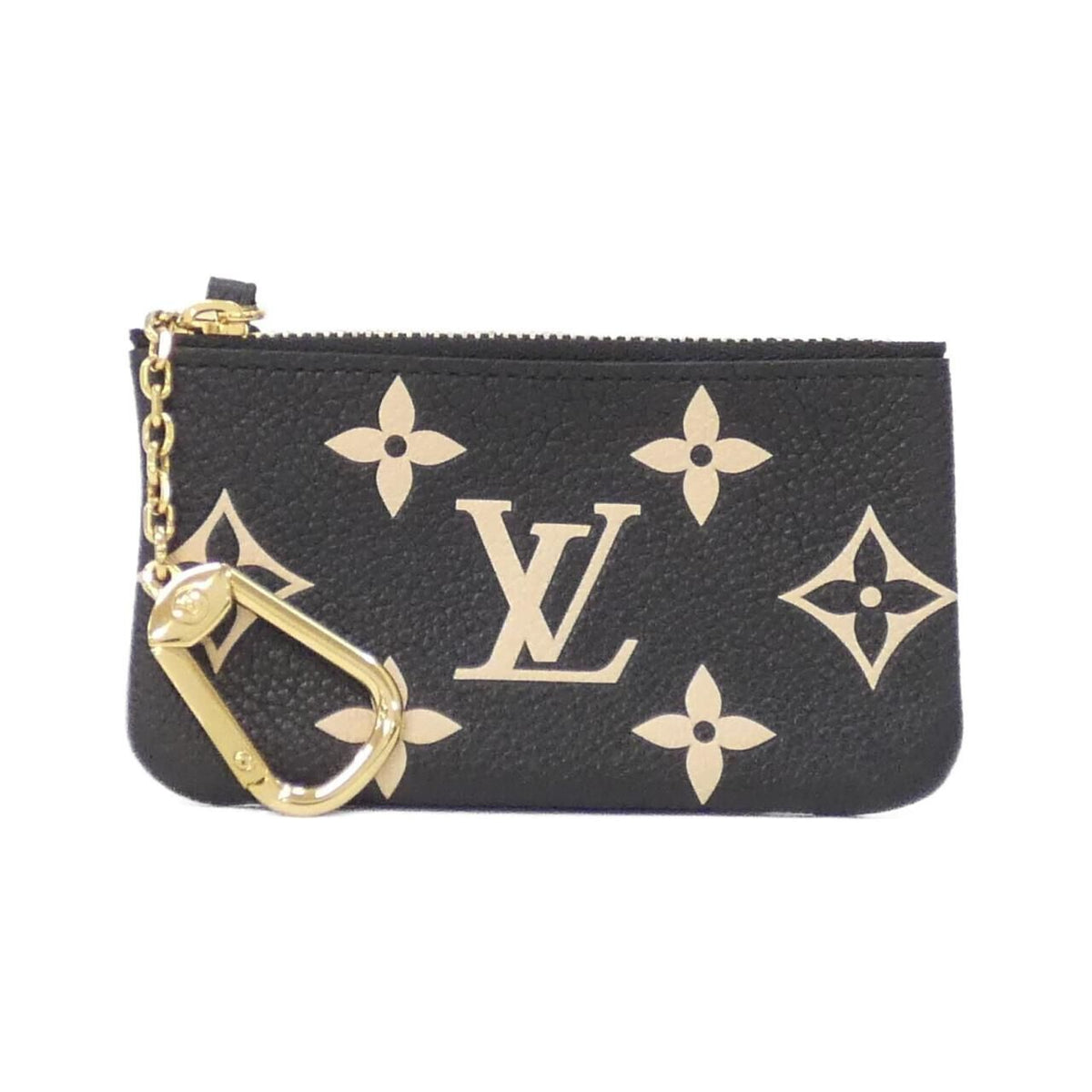 Louis Vuitton Bicolor Monogram Empreinte Pochette Cles Coin & Key Case Key