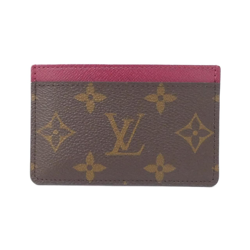 Louis Vuitton Monogram Porte Cartes Simple Card Case