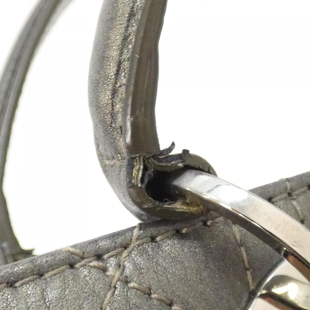 Dior Vintage Bag Handbag Silver — view 8