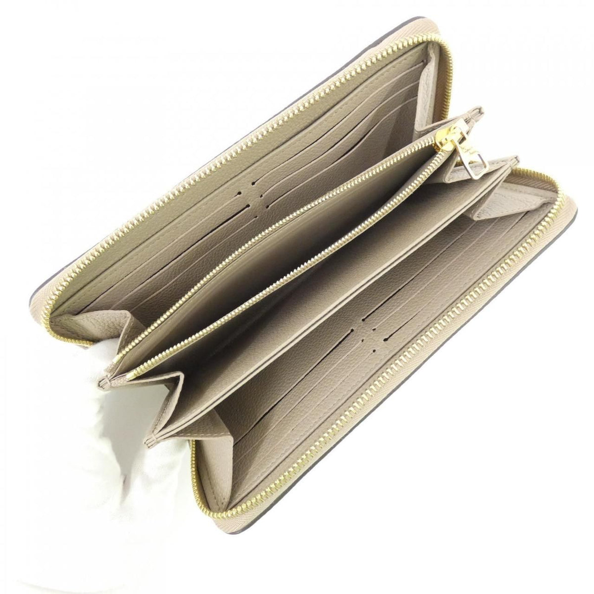 Louis Vuitton Bicolor Monogram Empreinte Zippy Wallet — view 7