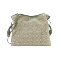 Loewe Flamenco Clutch Green