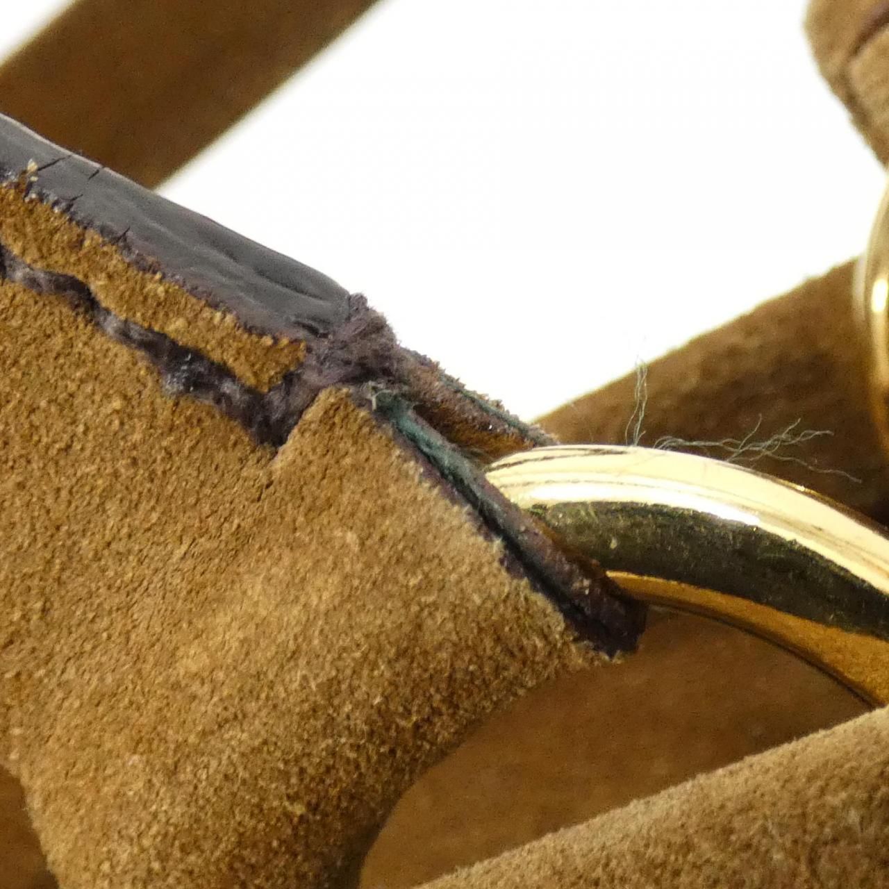 Prada Vintage Bag Handbag Gold — view 8