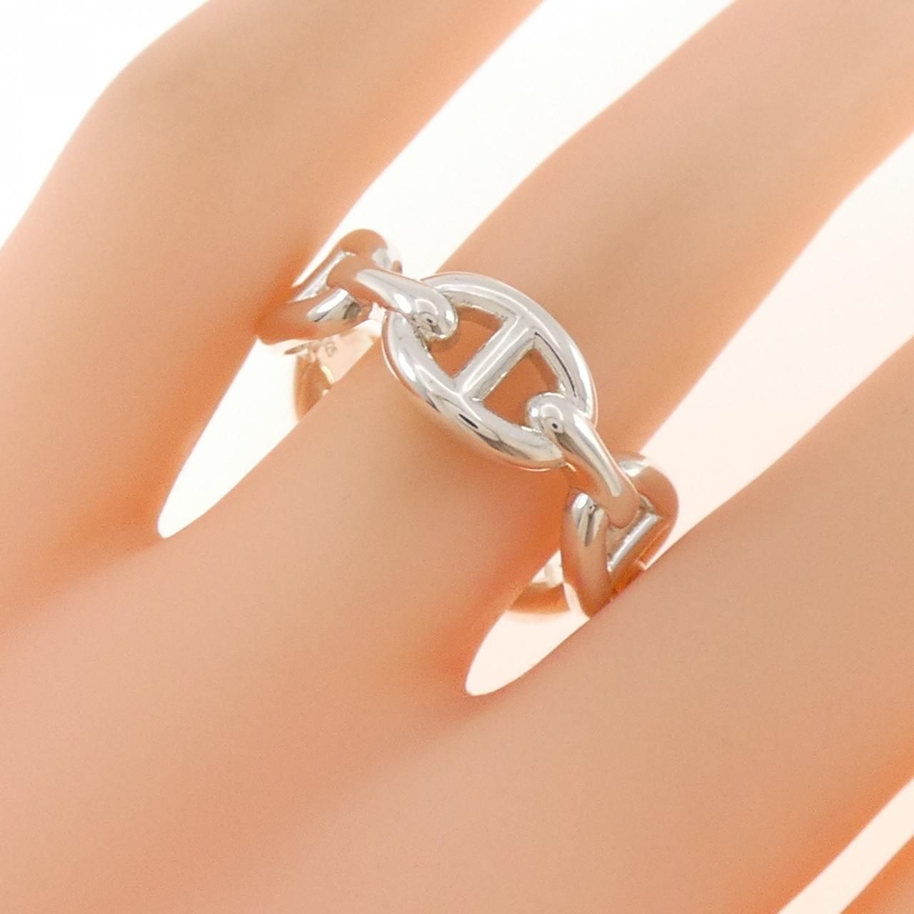 Hermes Chaine D'ancre Enchainee Ring — view 4