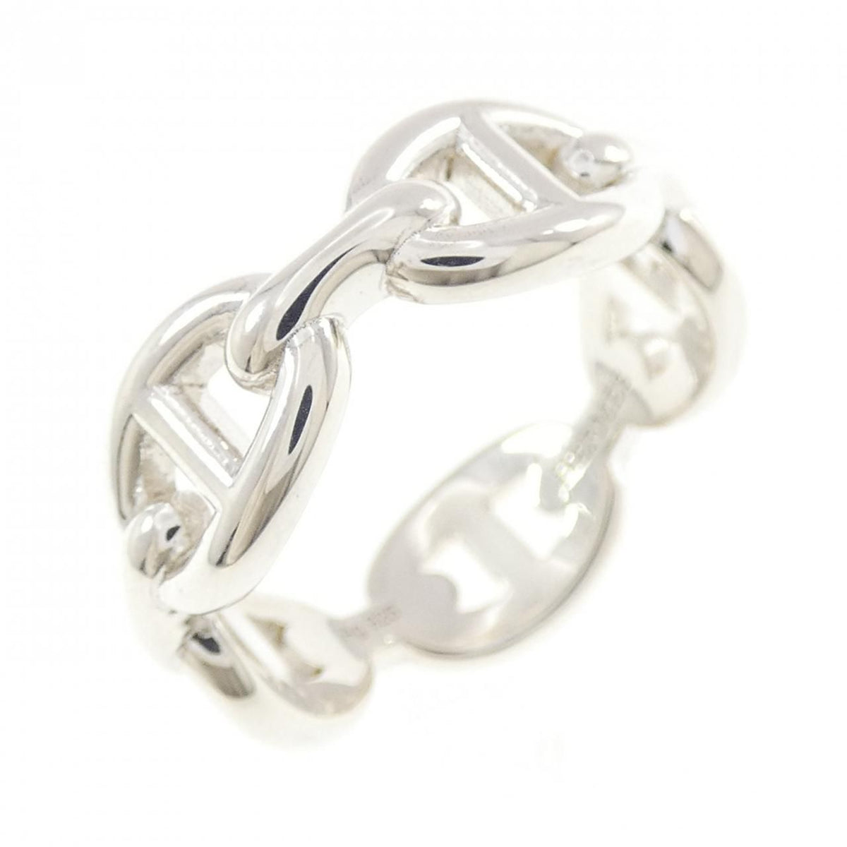 Hermes Chaine D'ancre Enchainee Ring