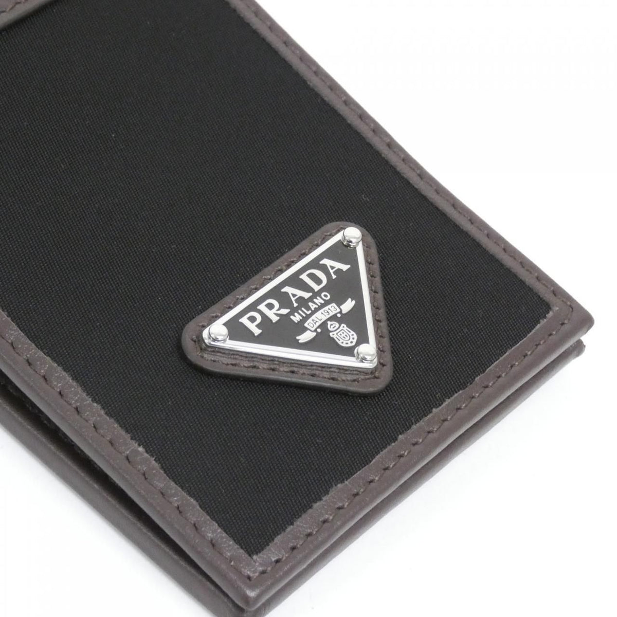 Prada Card Case Holders Silver — view 3