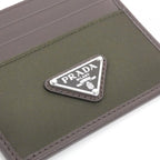 Prada Card Case Holders Silver — view 3
