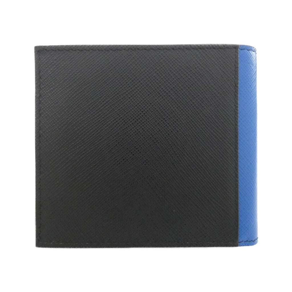 Prada Billfold Wallet Blue — view 2