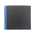 Prada Billfold Wallet Blue