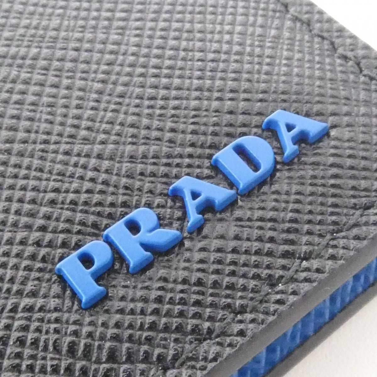 Prada Billfold Wallet Blue — view 3