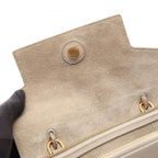 Celine Belt Bag Micro 2-Way Light Gray Leather — view 7