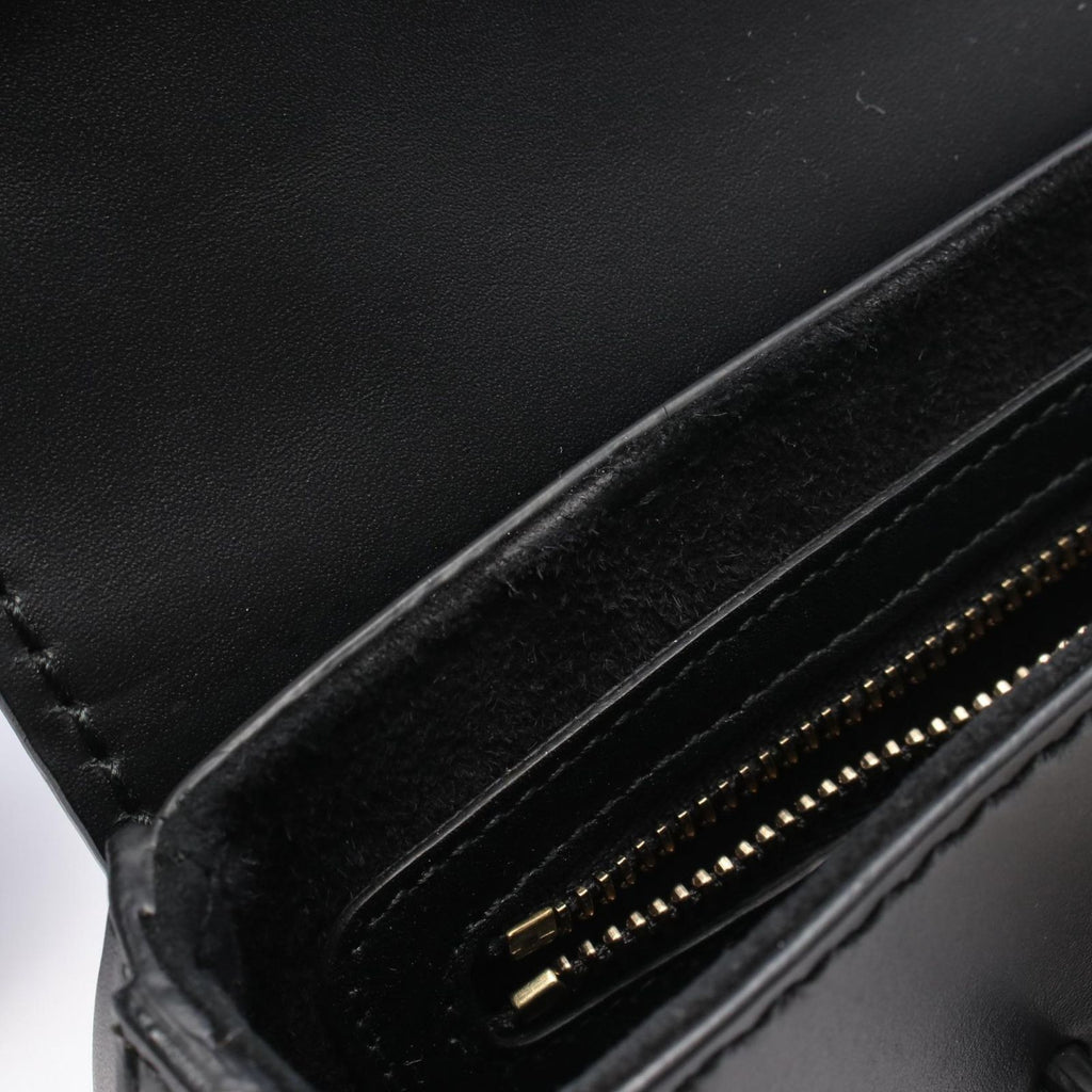 Dior Shoulder Bag D-fence Defense Mini Black Leather — view 6