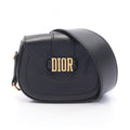 Dior Shoulder Bag D-fence Defense Mini Black Leather