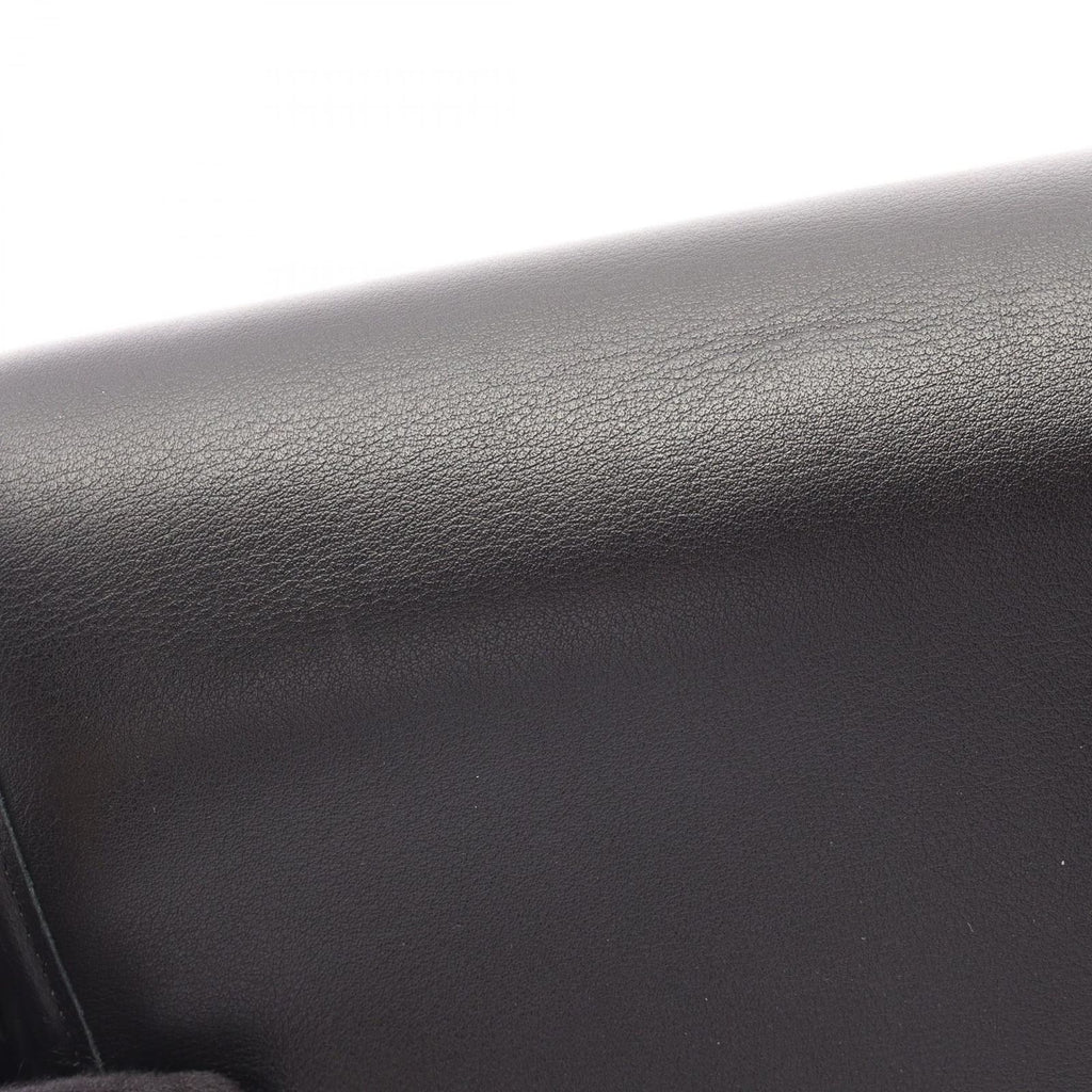 Celine Shoulder Bag Besace Triomphe Black Leather Small Strap — view 7